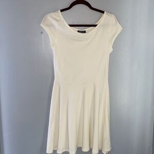 TOPSHOP Off -White Flow-Dress